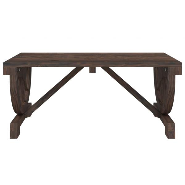 Garten-Couchtisch 90x50x40 cm Massivholz Tanne