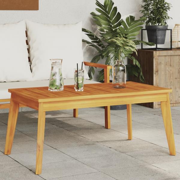 ARDEBO.de - Garten-Esstisch 100x55x45 cm Massivholz Akazie