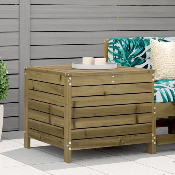 ARDEBO.de - Gartenhocker 62x63,5x53,5 cm Kiefernholz Imprägniert