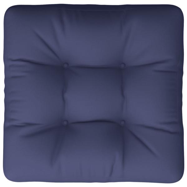 Palettenkissen Marineblau 50x50x12 cm Stoff