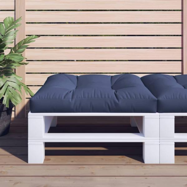 ARDEBO.de - Palettenkissen Marineblau 80x80x12 cm Stoff