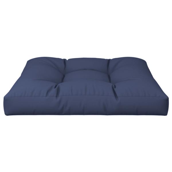 Palettenkissen Marineblau 80x80x12 cm Stoff