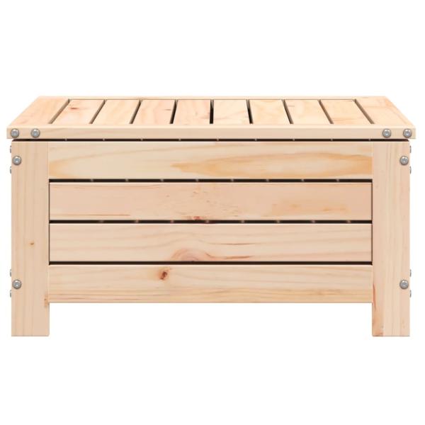 ARDEBO.de - Gartenhocker 62x63,5x32 cm Massivholz Kiefer