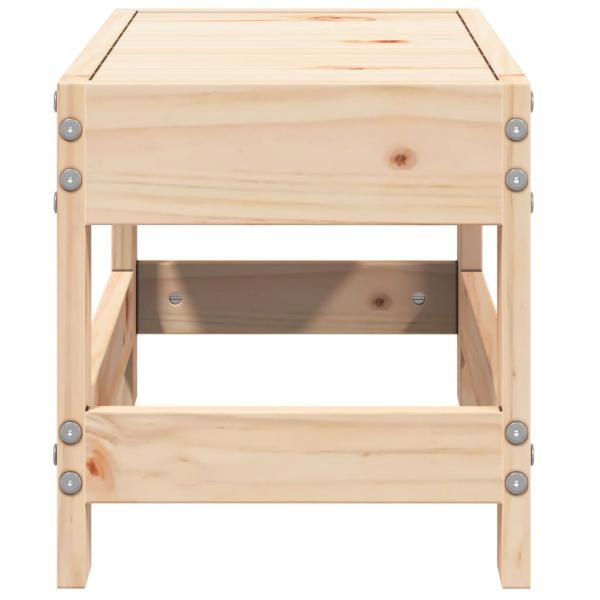 ARDEBO.de - Gartenhocker 62x30x32 cm Massivholz Kiefer