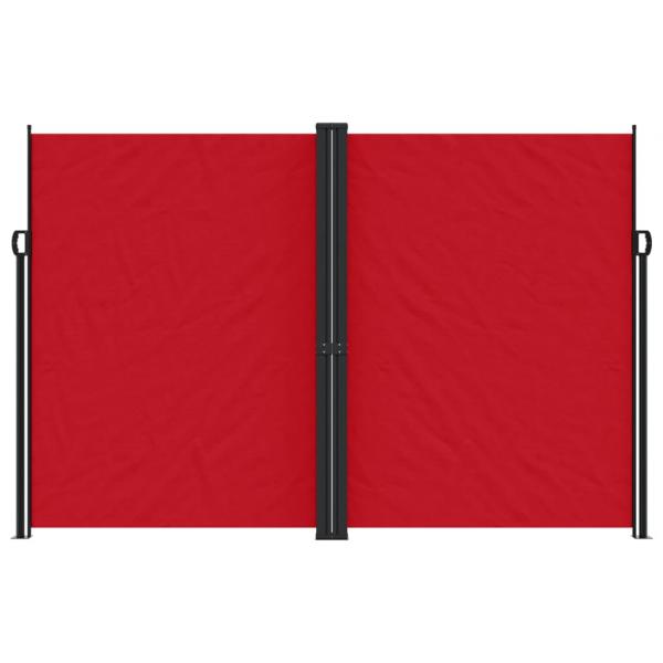 Seitenmarkise Ausziehbar Rot 220x1000 cm