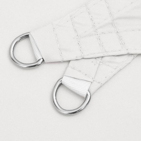 Sonnensegel Oxford-Gewebe Dreieckig 3x3x3 m Weiß