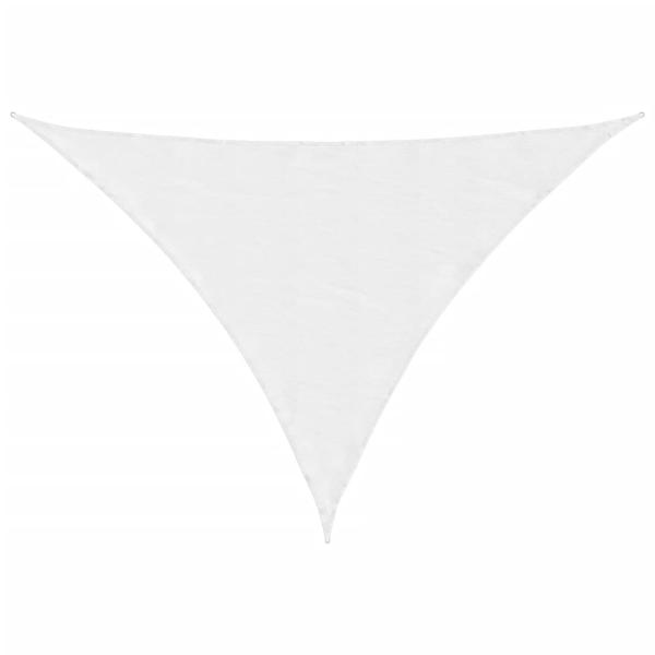 Sonnensegel Oxford-Gewebe Dreieckig 3x4x5 m Weiß