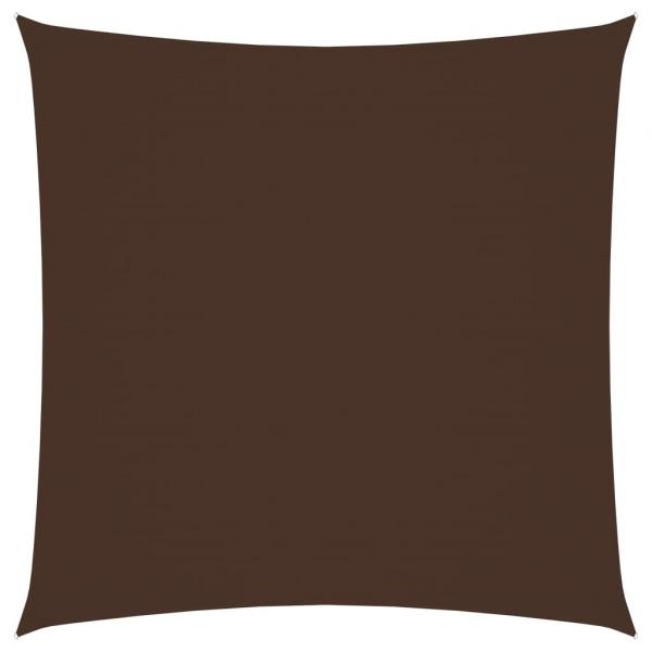 Sonnensegel Oxford-Gewebe Quadratisch 5x5 m Braun