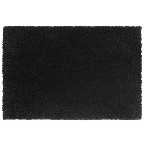 Fußmatten 5 Stk. Schwarz 40x60 cm Kokosfaser Getuftet