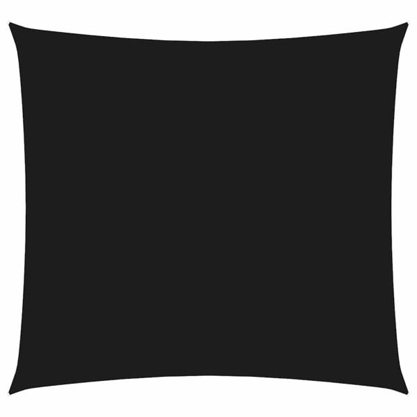 Sonnensegel Oxford-Gewebe Quadratisch 2x2 m Schwarz