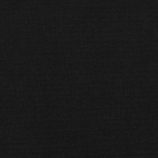 Boxspringbett mit Matratze Schwarz 120x190 cm Stoff