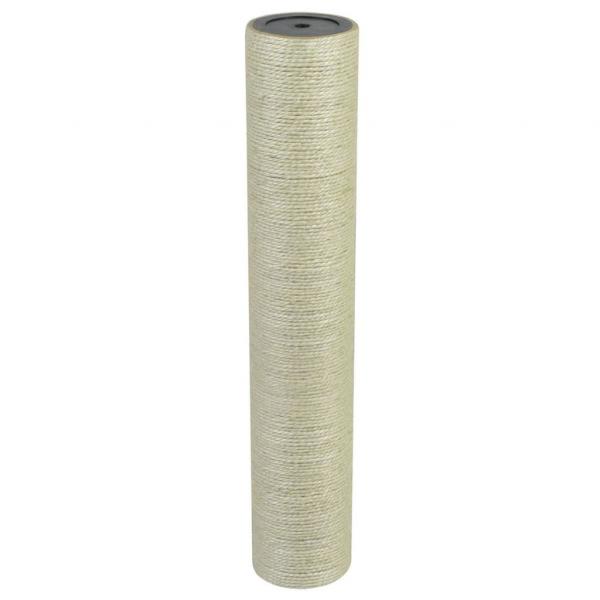 ARDEBO.de - Katzen-Kratzbaum 8x45 cm 8 mm Beige