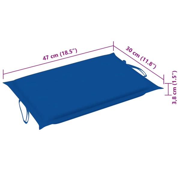 Sonnenliegen 2 Stk. mit Tisch und Auflagen Massivholz Akazie