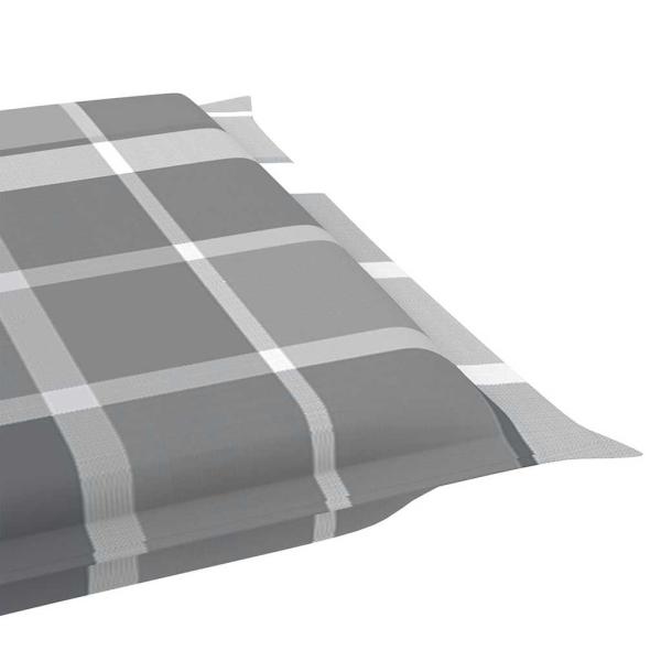 Sonnenliegen 2 Stk. mit Tisch und Auflagen Massivholz Akazie
