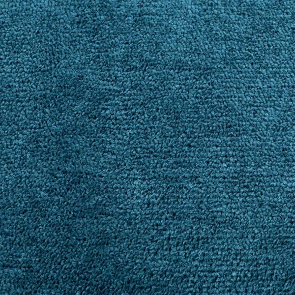 Teppich OVIEDO Kurzflor Türkis 200x200 cm