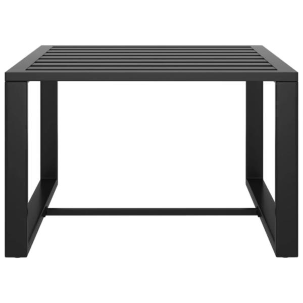 7-tlg. Garten-Lounge-Set mit Kissen Aluminium Anthrazit