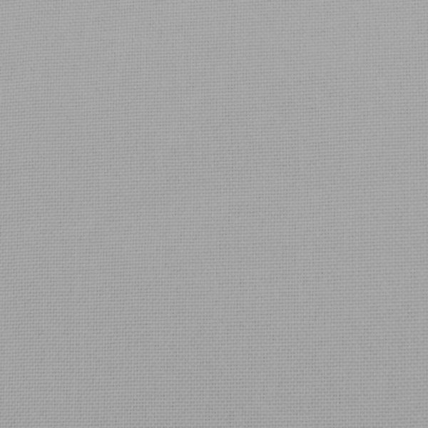 Fußhocker Hellgrau 51x41x40 cm Stoff