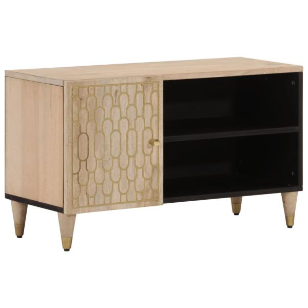 ARDEBO.de - TV-Schrank 80x31x46 cm Massivholz Mango
