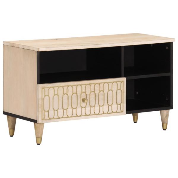 ARDEBO.de - TV-Schrank 80x33x46 cm Massivholz Mango