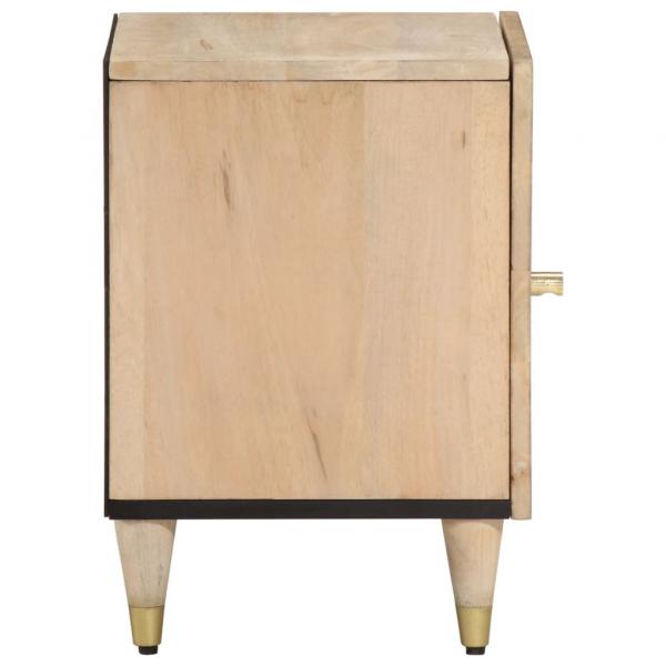 Nachttisch 40x33x46 cm Massivholz Mango