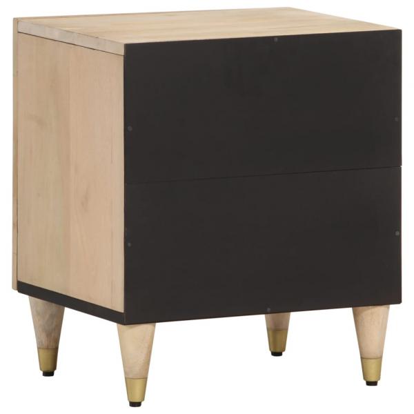 Nachttisch 40x33x46 cm Massivholz Mango
