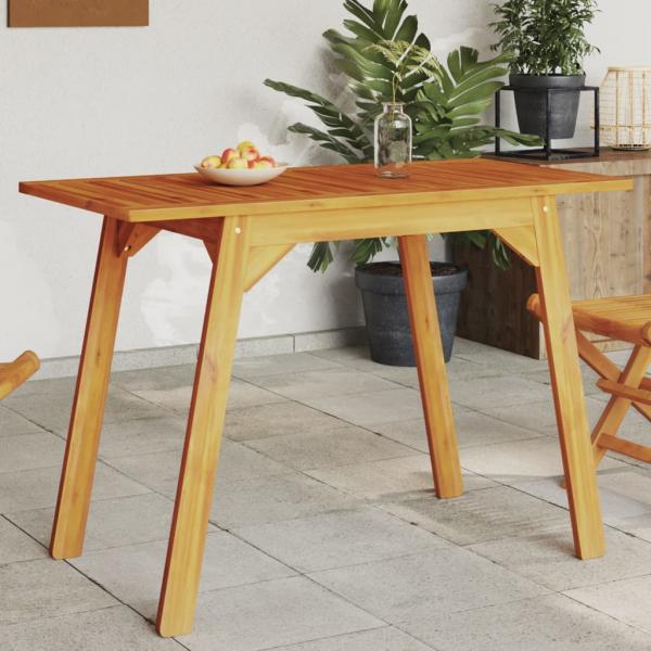 ARDEBO.de - Garten-Esstisch 110x56x75 cm Massivholz Akazie