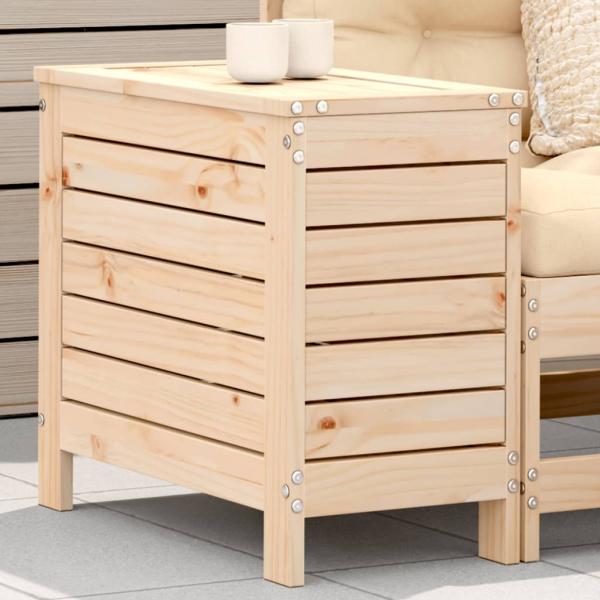 ARDEBO.de - Gartenhocker 62x31,5x52 cm Massivholz Kiefer
