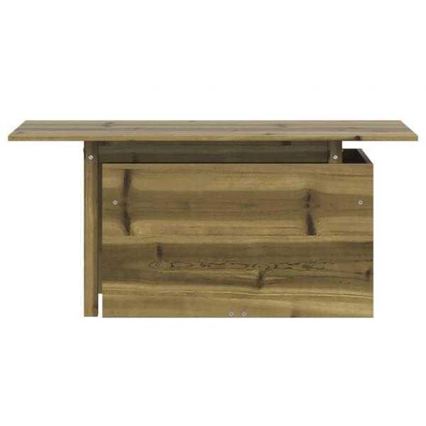 Gartentisch 100x50x75 cm Kiefernholz Imprägniert
