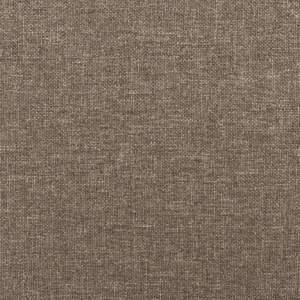 Boxspringbett mit Matratze & LED Taupe 120x190 cm Stoff