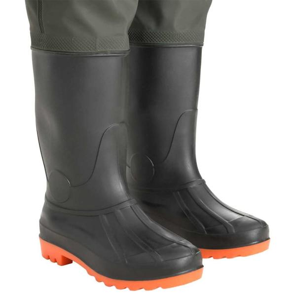 Wathose mit Stiefeln Grün Größe 40