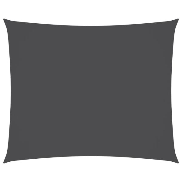 Sonnensegel Oxford-Gewebe Rechteckig 2,5x3,5 m Anthrazit