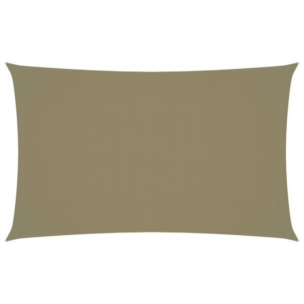 Sonnensegel Oxford-Gewebe Rechteckig 3x6 m Beige