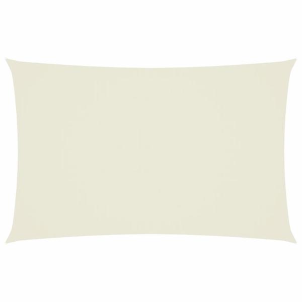 Sonnensegel Oxford-Gewebe Rechteckig 2x4,5 m Creme