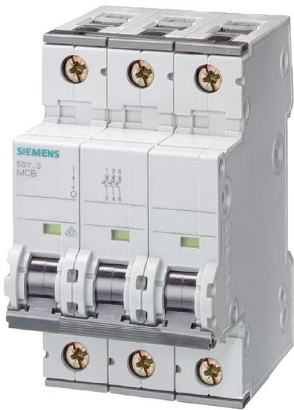 ARDEBO.de Siemens 5SY4310-6 Leitungsschutzschalter, 3-Polig, Typ B, 10A