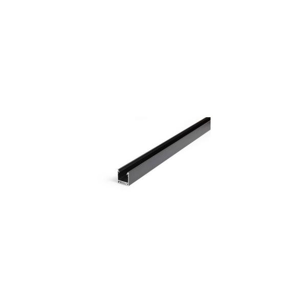 ARDEBO.de Brumberg P06-20 Anbauprofil schwarz eloxiert (53603080)