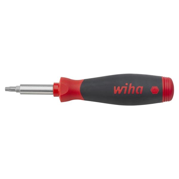 Wiha SB3803050 Schraubendreher mit Bit Magazin PocketMax magnetisch, 8-teilig (45292)