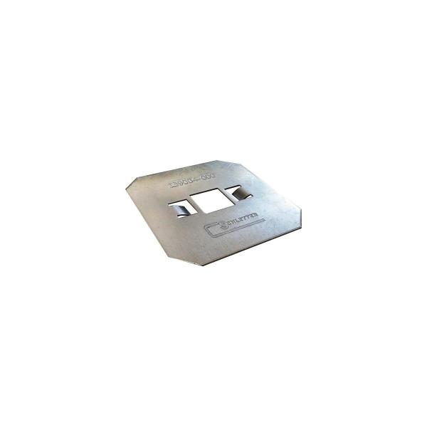 ARDEBO.de Schletter Unterlegblech Mittelklemme Eco, 200 Stück (139004-000)
