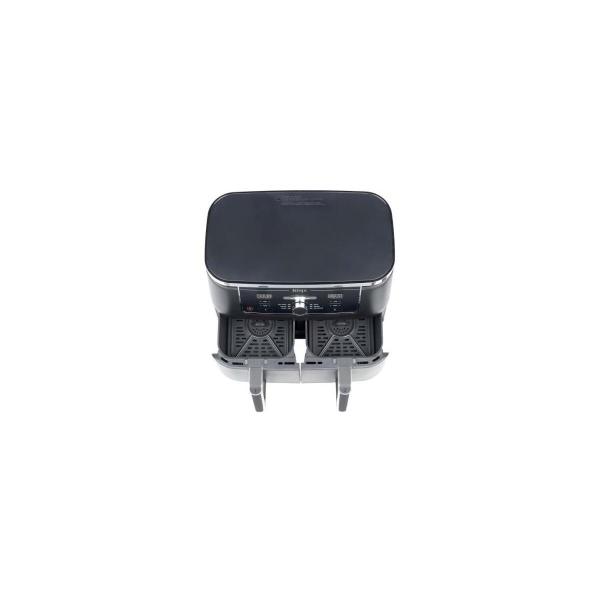 Ninja AF400EU Foodi MAX Dual Zone Heißluftfritteuse, 2470 W, 9,5 L, Timer, Spülmaschinenfeste Teile, schwarz