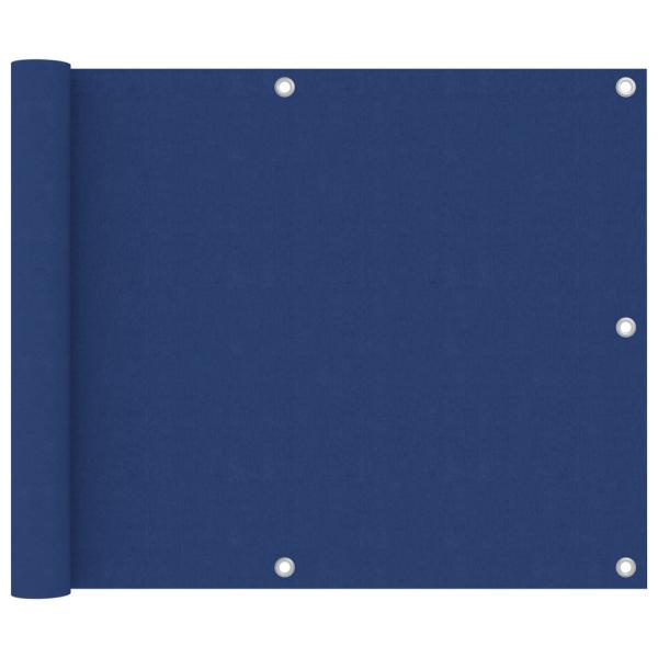 ARDEBO.de - Balkon-Sichtschutz Blau 75x400 cm Oxford-Gewebe