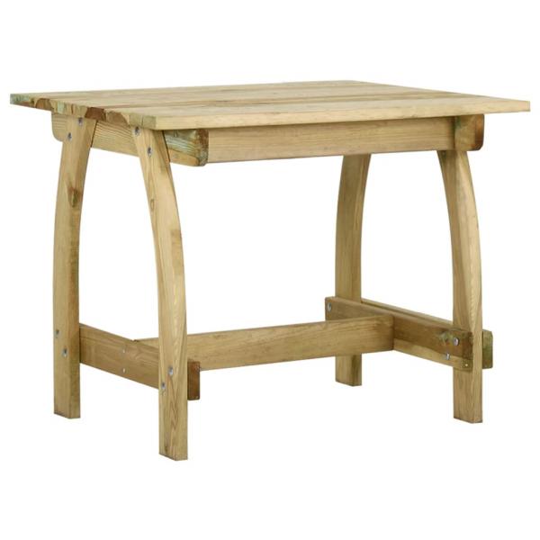 ARDEBO.de - Gartentisch 110x74x75 cm Imprägniertes Kiefernholz