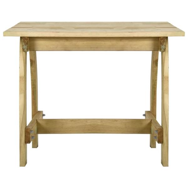 Gartentisch 110x74x75 cm Imprägniertes Kiefernholz