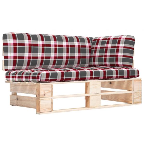 ARDEBO.de - Outdoor-Ecksofa Paletten Kiefernholz Imprägniert