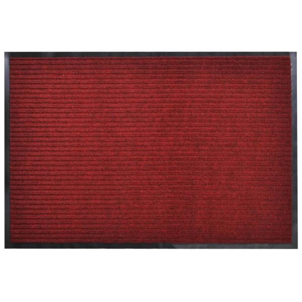 ARDEBO.de - Rote PVC Türmatte 120 x 180 cm