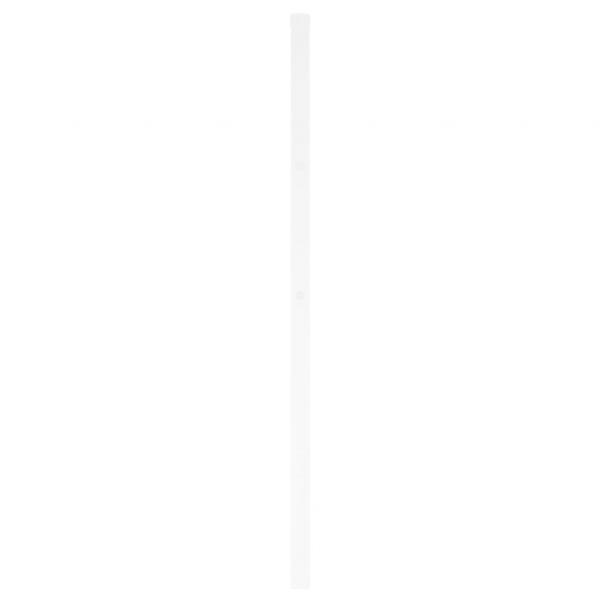 Kopfteil Metall Weiß 193 cm