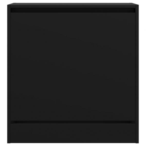 Schuhschrank Schwarz 60x34x63,5 cm Holzwerkstoff