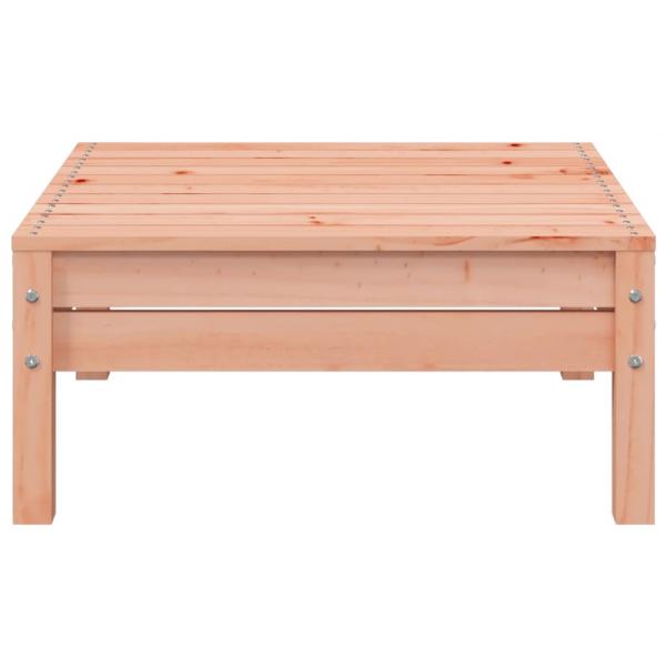 Gartensofa mit Kissen und Hocker 2-Sitzer