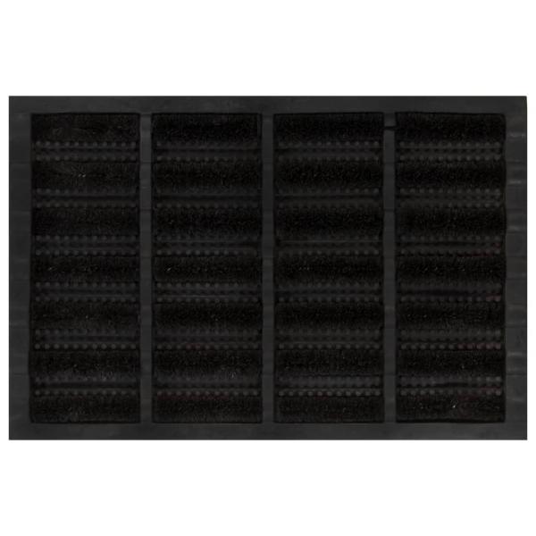 ARDEBO.de - Fußmatte Rechteckig 40x60 cm Gummi und Kokosfaser