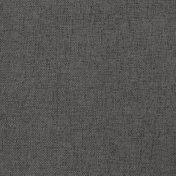 Schlafsofa 2-Sitzer mit 2 Kissen Dunkelgrau Stoff