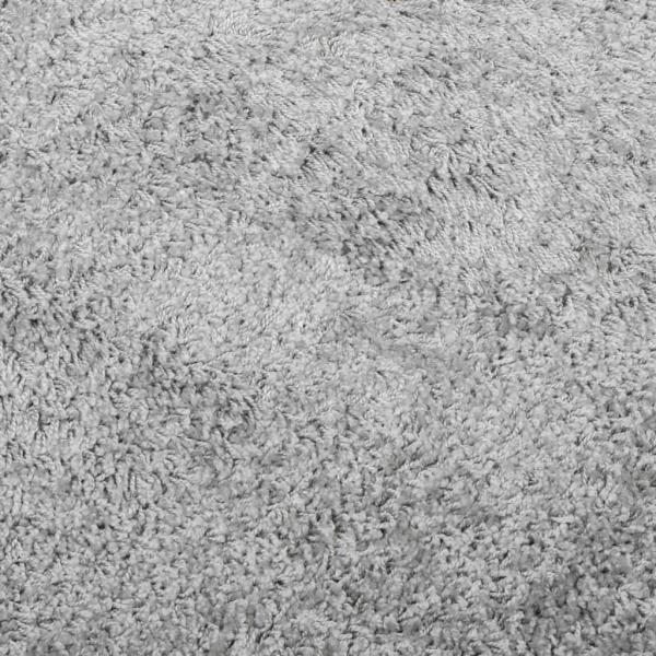 Shaggy-Teppich PAMPLONA Hochflor Modern Grau 160x230 cm