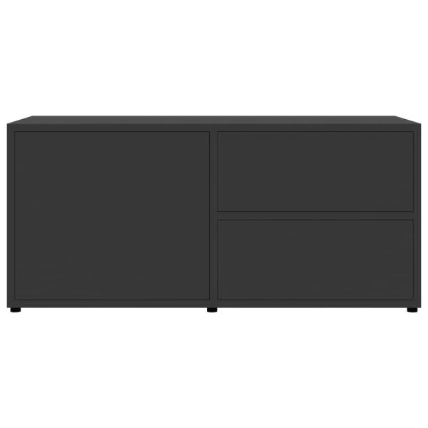 TV-Schrank Grau 80x34x36 cm Holzwerkstoff